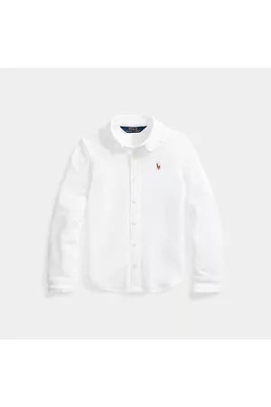 Ralph Lauren Niñas Camisas - Camisa oxford de punto
