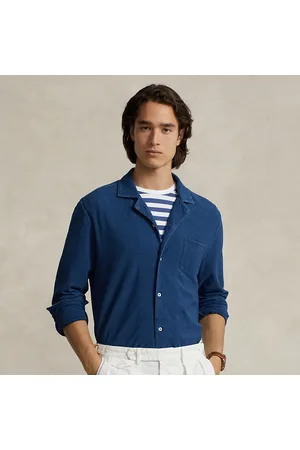 Polo de manga corta modelo Coolweave para hombre Negro