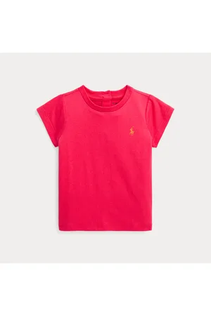 Camiseta de niña rosa básica mensaje – Charanga