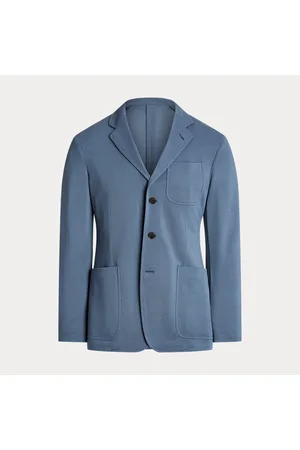 Hackett London Blazer En Punto Piqué De Algodón Green