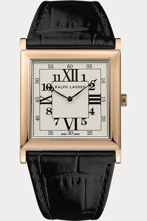 Ralph Lauren Reloj RL867 de oro rosa de 32 mm