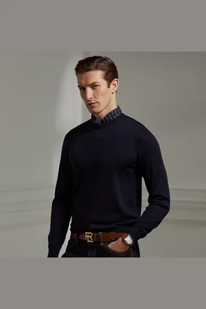 Ralph Lauren Jersey de cachemira con cuello redondo