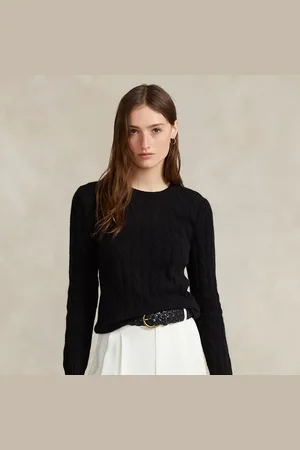 Ralph Lauren Jersey de cachemira en punto de ochos