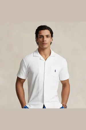 Ralph Lauren Camisa de manga corta de rizo
