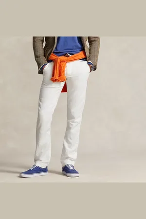 Ralph Lauren Pantalón de lino y algodón Straight Fit