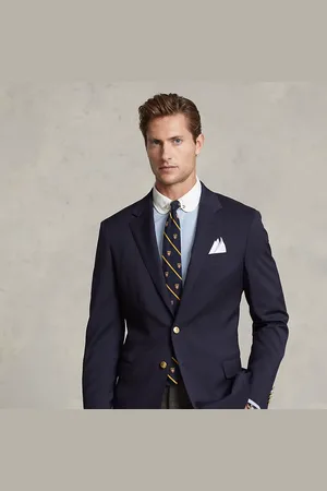 Ralph Lauren Blazer Polo de sarga de lana