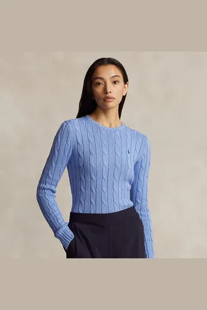 Ralph Lauren Jersey de algodón en punto de ochos