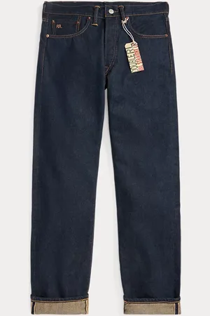 Ralph Lauren Jeans lavados con orillo Straight Fit