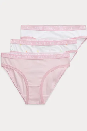 Ralph Lauren 3 braguitas de punto elásticas