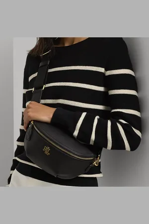 Ralph Lauren Riñonera de piel Marcy