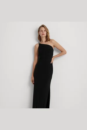 Ralph Lauren Vestido de punto asimétrico