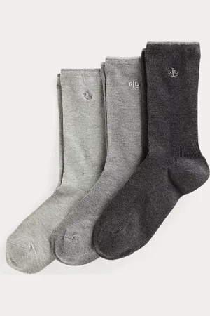 Ralph Lauren Paquete de 3 calcetines de algodón