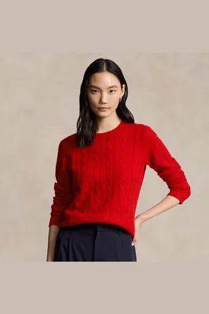 Ralph Lauren Jersey de cachemira en punto de ochos