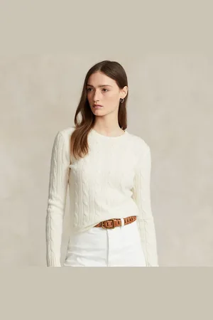 Ralph Lauren Jersey de cachemira en punto de ochos