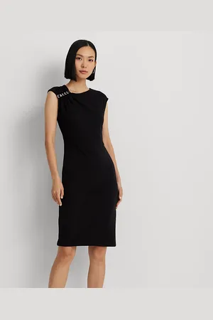 Ralph Lauren Vestido de cóctel de punto elástico