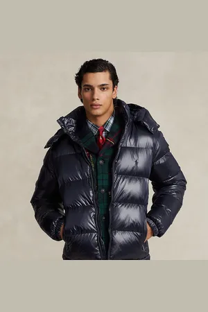 Ralph Lauren Chaqueta Decker brillante de plumón