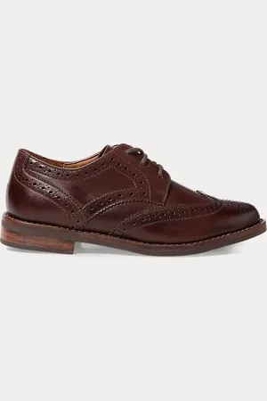 Ralph Lauren Zapato oxford wingtip de piel