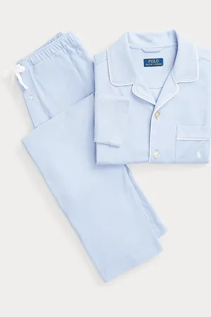 Ralph Lauren Pijama de piqué de algodón