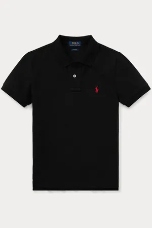 Ralph Lauren Polo de piqué de algodón Slim Fit