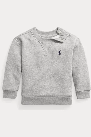 Ralph Lauren Sudadera de felpa con cuello redondo