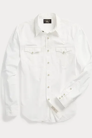 Ralph Lauren Camisa Western de popelina Slim Fit
