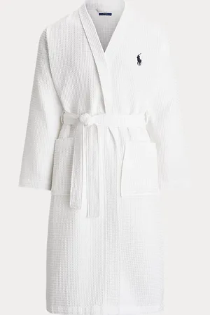 Ralph Lauren Bata de piqué de algodón