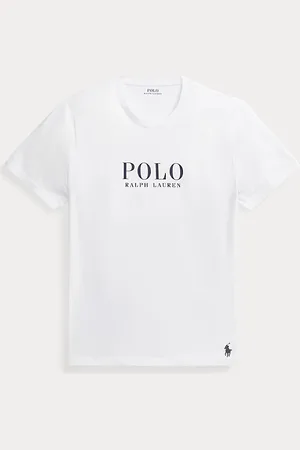 Ralph Lauren Camisón de punto de algodón con logotipo