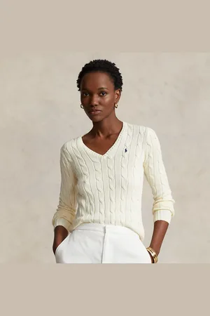 Ralph Lauren Jersey de algodón en punto de ochos