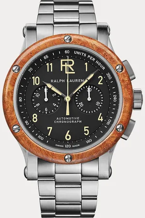 Ralph Lauren Cronógrafo de 42 mm de acero