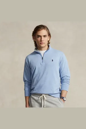 Ralph Lauren Jersey de punto con cremallera corta