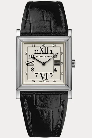 Ralph Lauren Reloj RL867 de plata de 28 mm