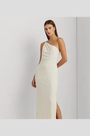 Ralph Lauren Vestido de punto asimétrico