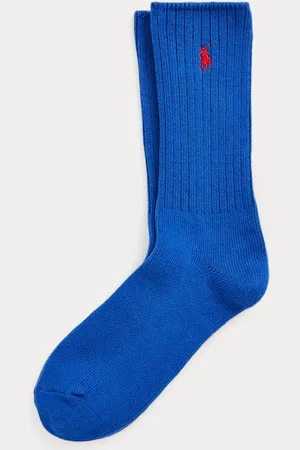 Ralph Lauren Calcetines de media caña con algodón