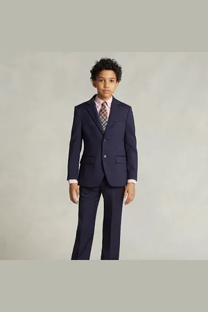 Ralph Lauren Traje Polo de sarga de lana