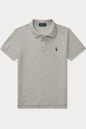 Ralph Lauren Polo de piqué de algodón Slim Fit