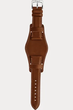 Ralph Lauren Correa de reloj de piel de becerro