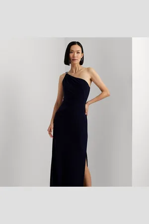 Ralph Lauren Vestido de punto asimétrico