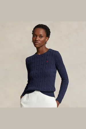 Ralph Lauren Jersey de algodón en punto de ochos