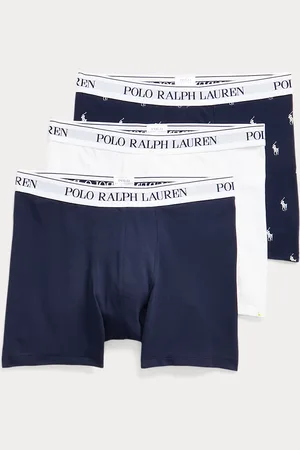 Ralph Lauren 3 bóxers de algodón elástico