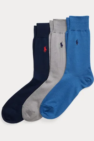 Ralph Lauren 3 pares de calcetines largos de algodón