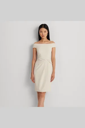 Ralph Lauren Vestido de cóctel de crepé