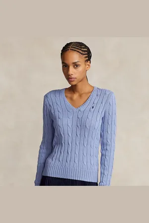 Ralph Lauren Jersey de algodón en punto de ochos