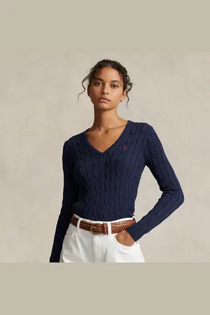 Ralph Lauren Jersey de algodón en punto de ochos