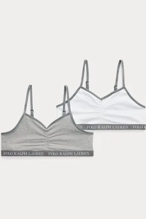 Ralph Lauren Paquete de 2 bralettes de punto elástico
