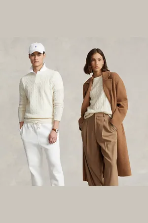 Ralph Lauren Jersey de cachemira en punto de ochos