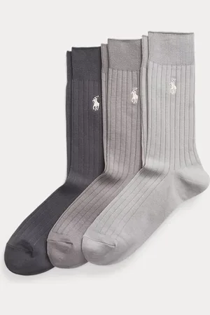 Ralph Lauren 3 pares de calcetines largos de algodón