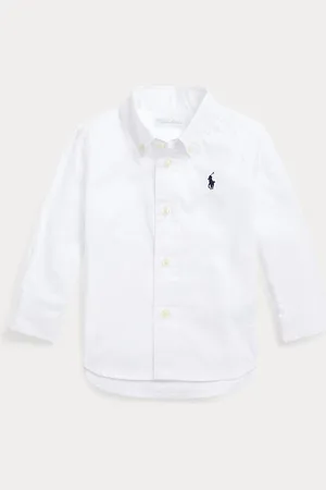 Ralph Lauren Camisa Oxford de algodón