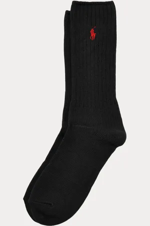 Ralph Lauren Calcetines de media caña con algodón