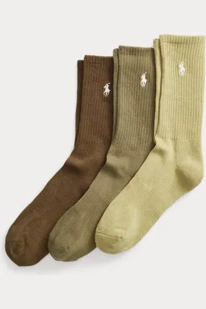 Ralph Lauren 3 pares de calcetines con algodón