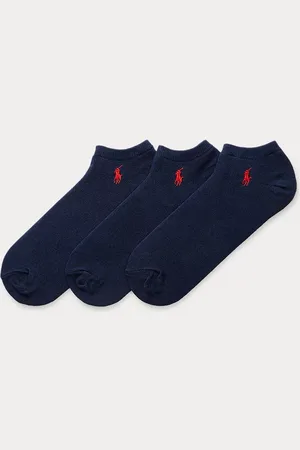 Ralph Lauren Paquete de calcetines bajos de algodón